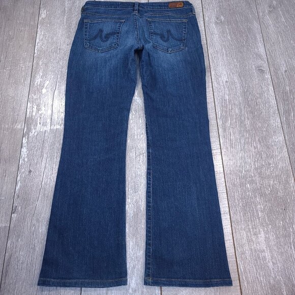 Adriano Goldschmied Jeans Womens 30x31 Angel Low Rise Bootcut Blue Denim Pants - Picture 3 of 8